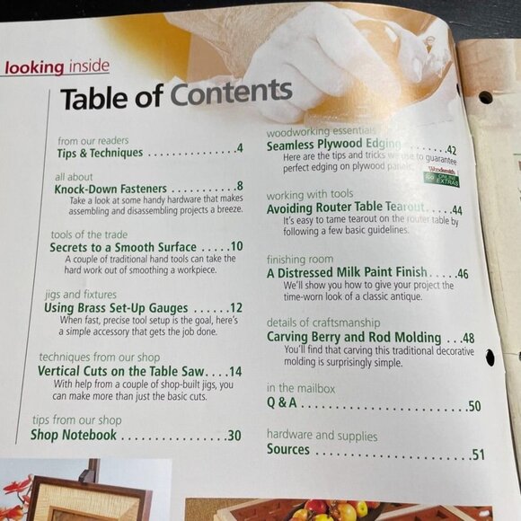 Woodsmith Woodworking Magazine u Vol 31 Issue 184 Aug Sep 2009 Super Fast Joiner - Picture 4 of 7